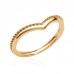 Anillo Plaque de oro 750 3 micras 