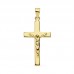 18K CRUZ CRISTO. 23X12 MM