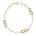 18K PULSERA COMUNION PERLA 5.5 MM 18 CM